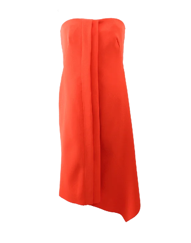 Strapless Drape Side Dress Tunics New arrival
