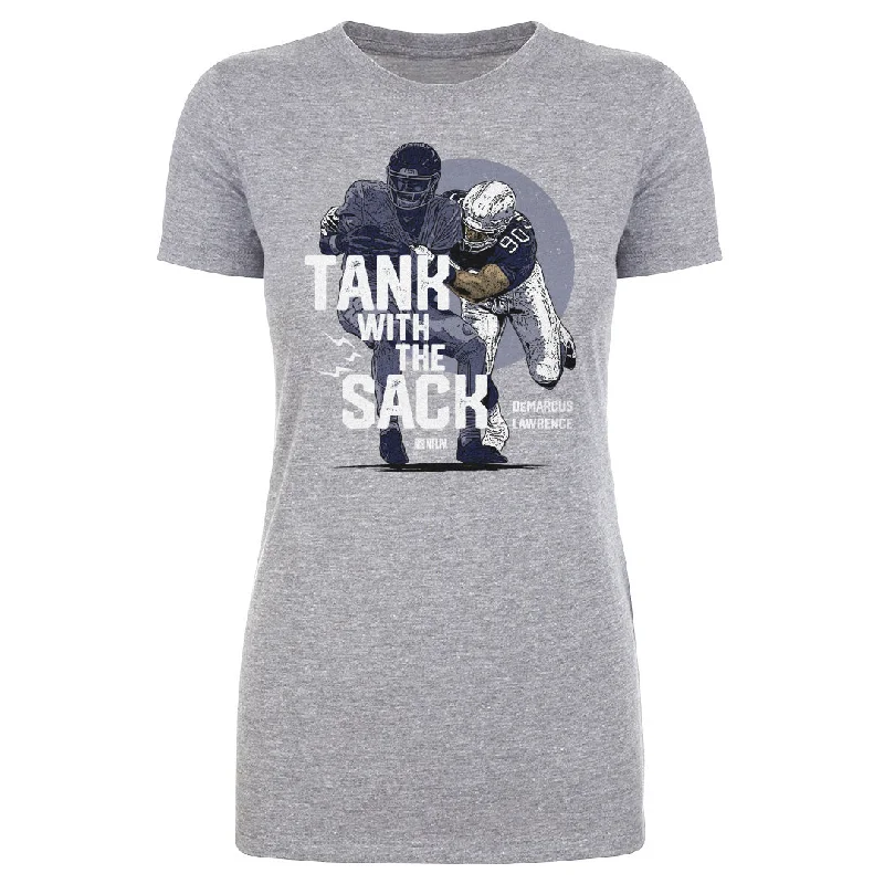 DeMarcus Lawrence Dallas Tank WHT boho tank top