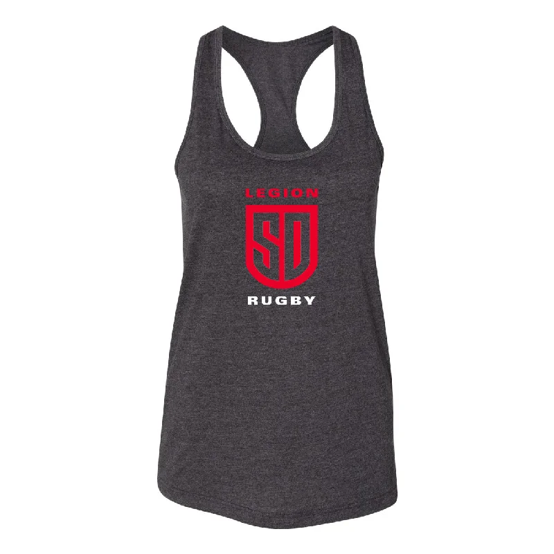 SD LEGION Women's Racerback Tank sage tank top
