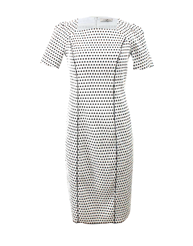Dot Pencil Dress Tunics Running lightweight