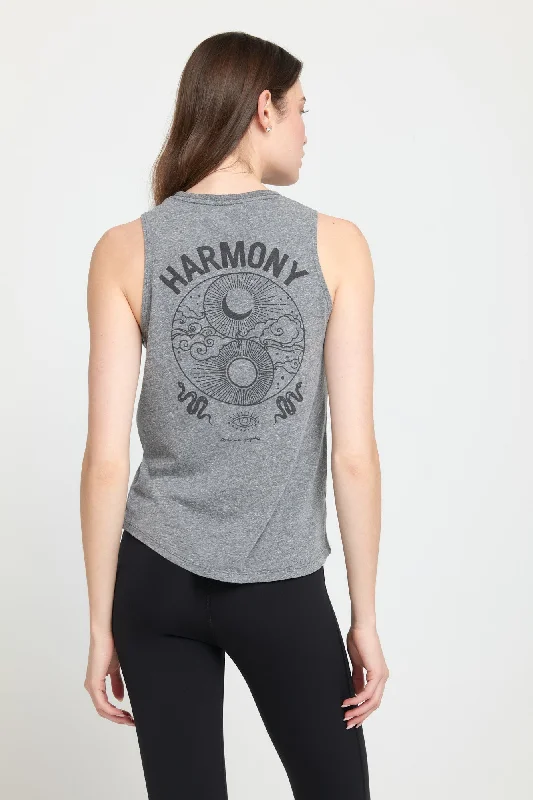 Harmony Jade Muscle Tank seamless tank top