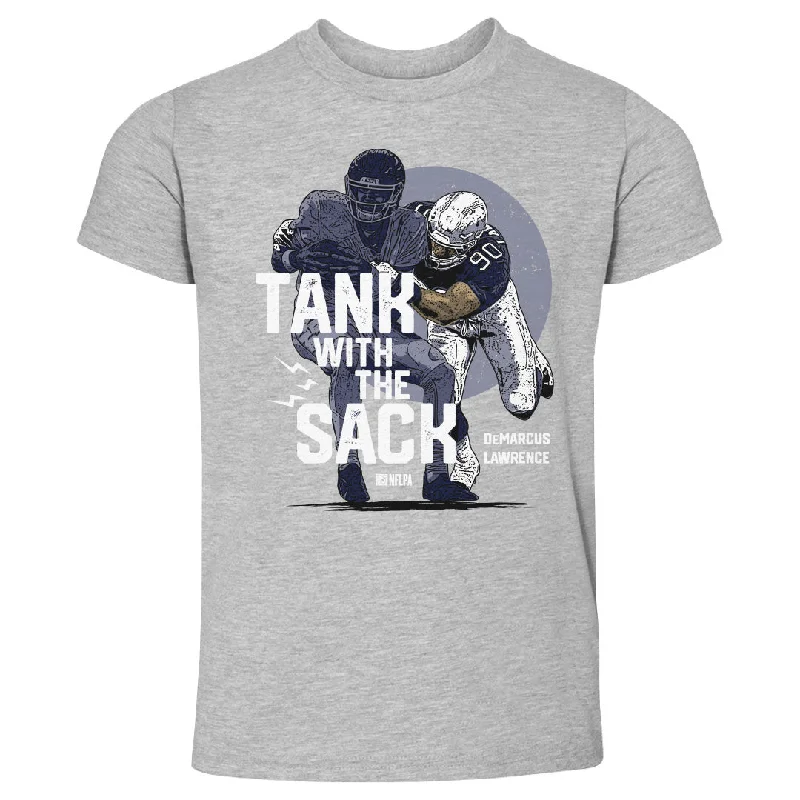 DeMarcus Lawrence Dallas Tank WHT striped tank top