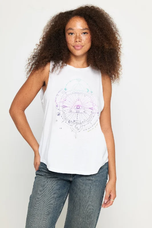 222 Journey Jade Tank lavender tank top