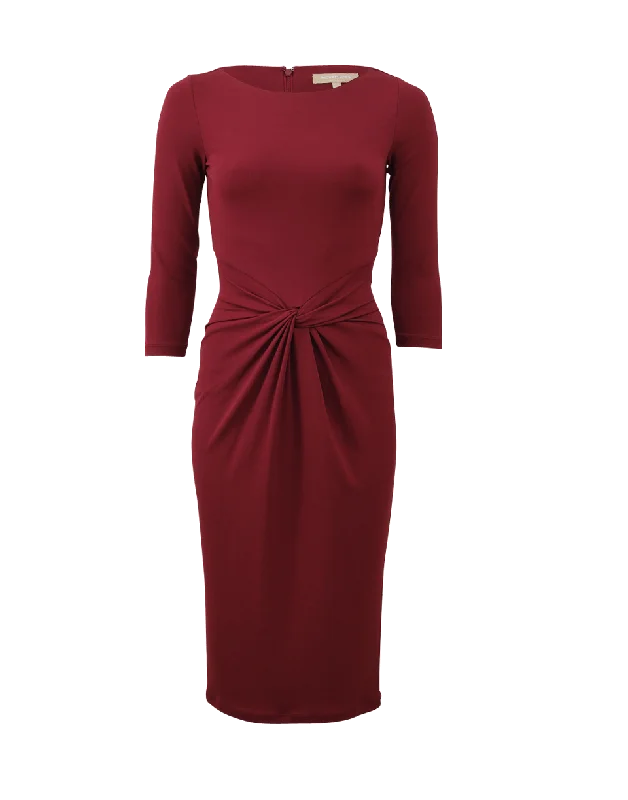 Jersey Twist Dress Tunics Fashionable trendy
