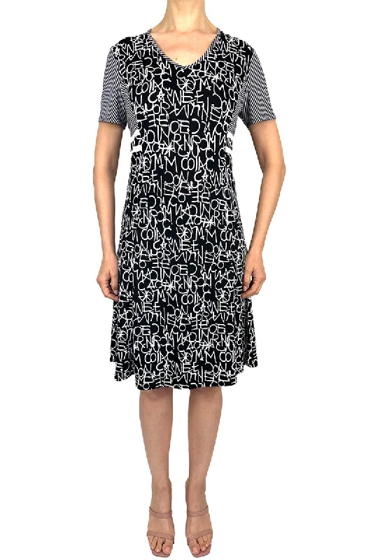 Women's Dresses On sale Canada Black And White Super Cool Print Quality Stretch Fabric True To Size Fit Now On Sale Tunics Office stylish Women's Dresses On sale Canada Black And White Super Cool Print Quality Stretch Fabric True To Size Fit Now On Sale Tunics Office stylish