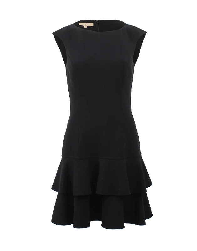 Wool Flounce Dress Tunics Handmade artisanal