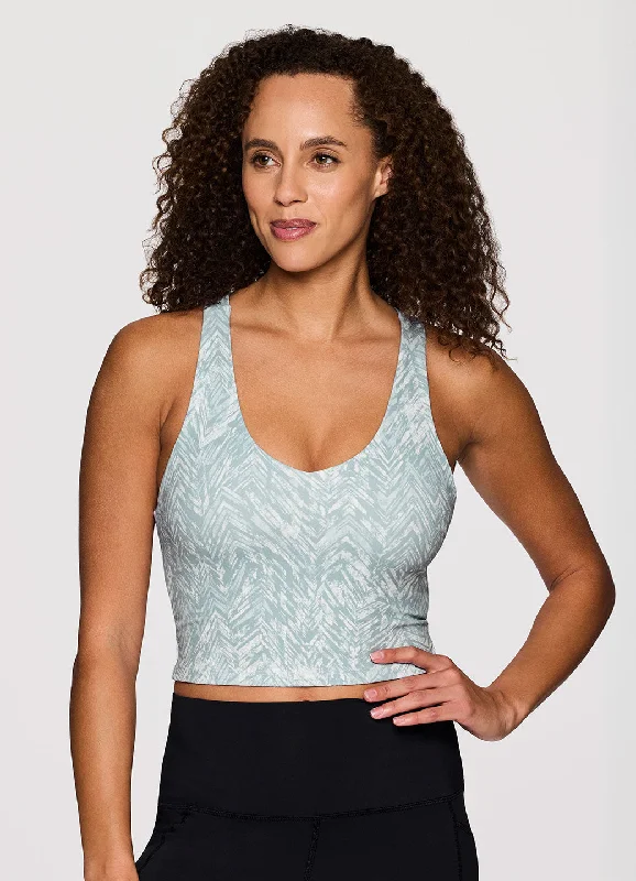 So Wavy Super Soft Bra Tank charcoal tank top