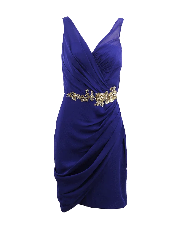 Cocktail Dress With Drape Tunics Stylish modern