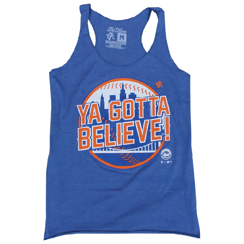 YA GOTTA BELIEVE | Ladies Tank Top floral tank top