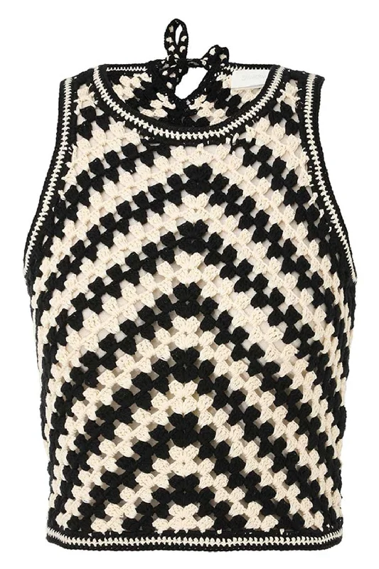 Halliday Tank navy tank top