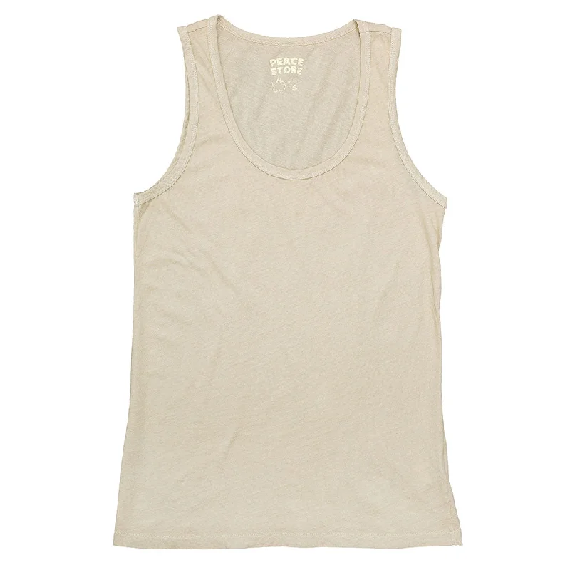 Peace Store Cotton Tank Top  - New Natural sexy tank top