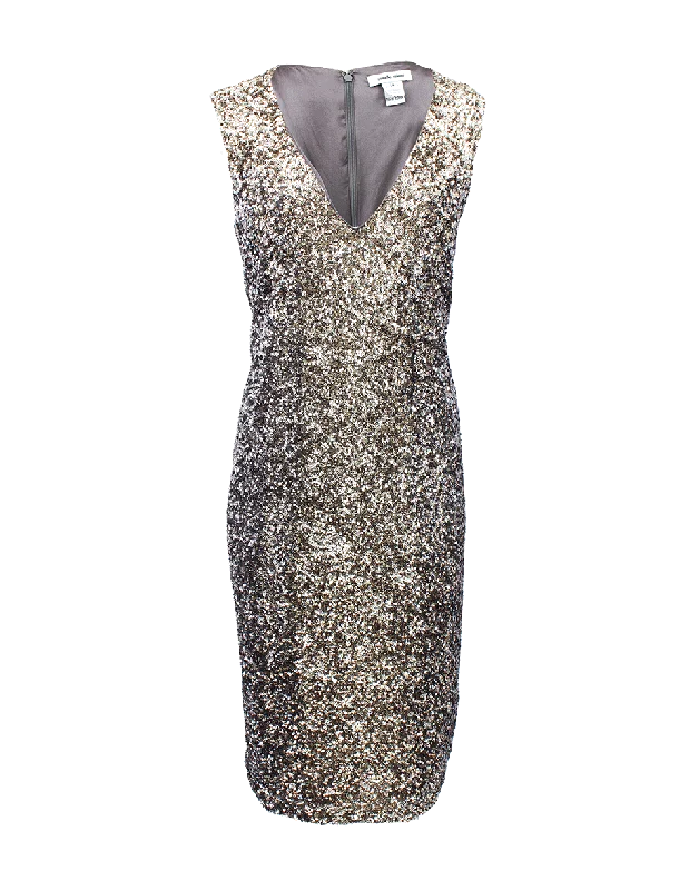 Ombre Signature Sequin Dress Tunics Cozy soft