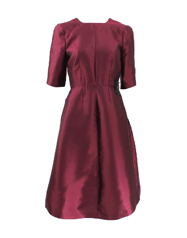 Elbow Sleeve Cocktail Dress Tunics Chic fashionable
