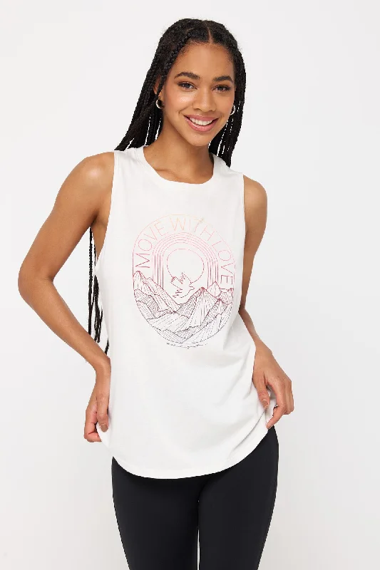 Move With Love Jade Tank sequin tank top