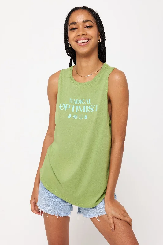 Radical Optimist Jade Tank spandex blend tank