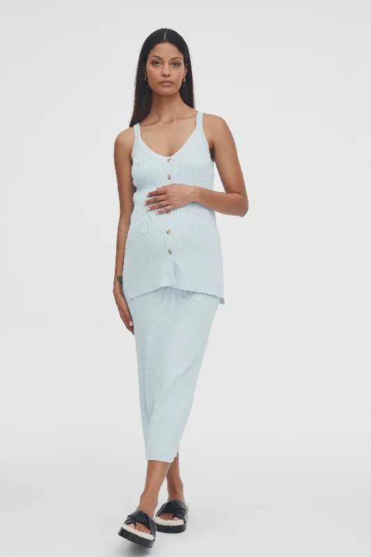 Parisian Rib Tank - FINAL SALE bright tank top
