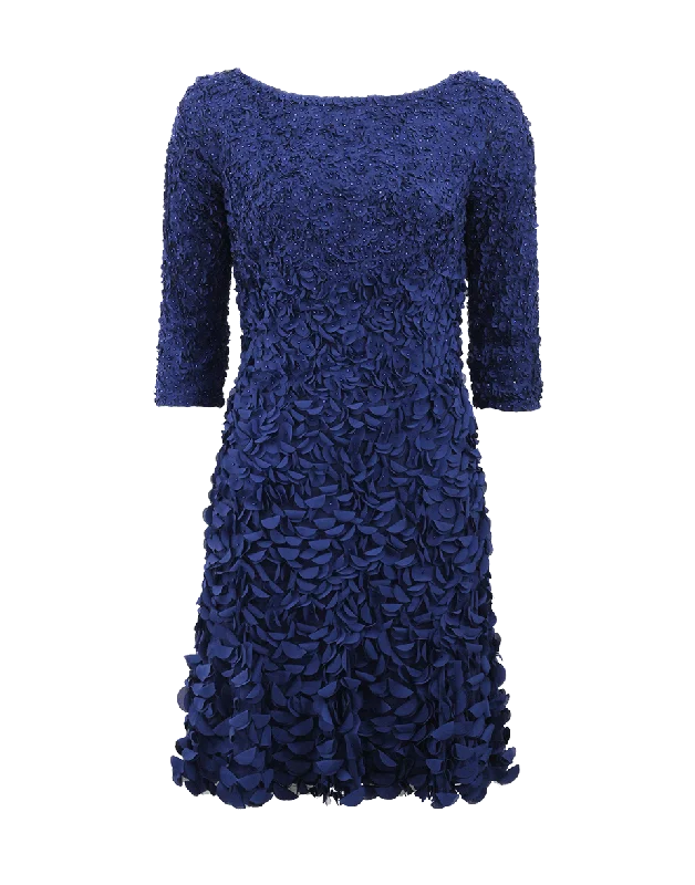 Petal Cocktail Dress Floral Print girly