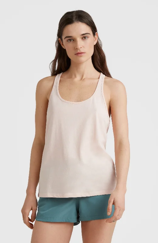 ESSENTIALS RACERBACK TANK TOP flirty tank top