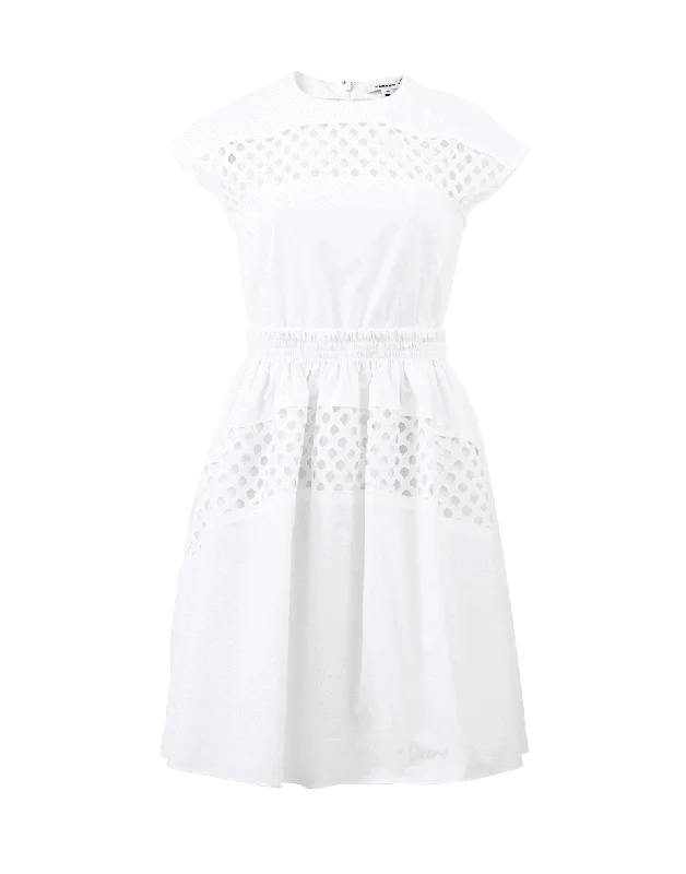 Eyelet Dress Tunics Floral girly