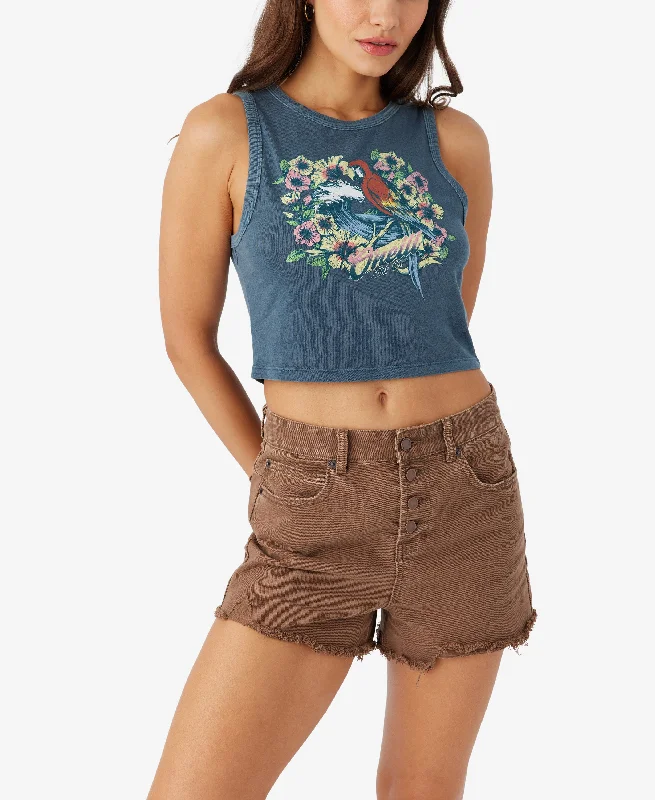 PARROT TANK TOP scoop neck tank