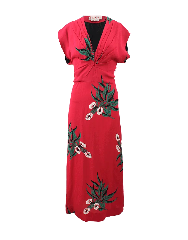 Gathered Bodice Dress Tunics Chic elegant