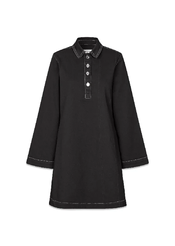 KonradMD dress - Washed Black Tunics Designer luxury