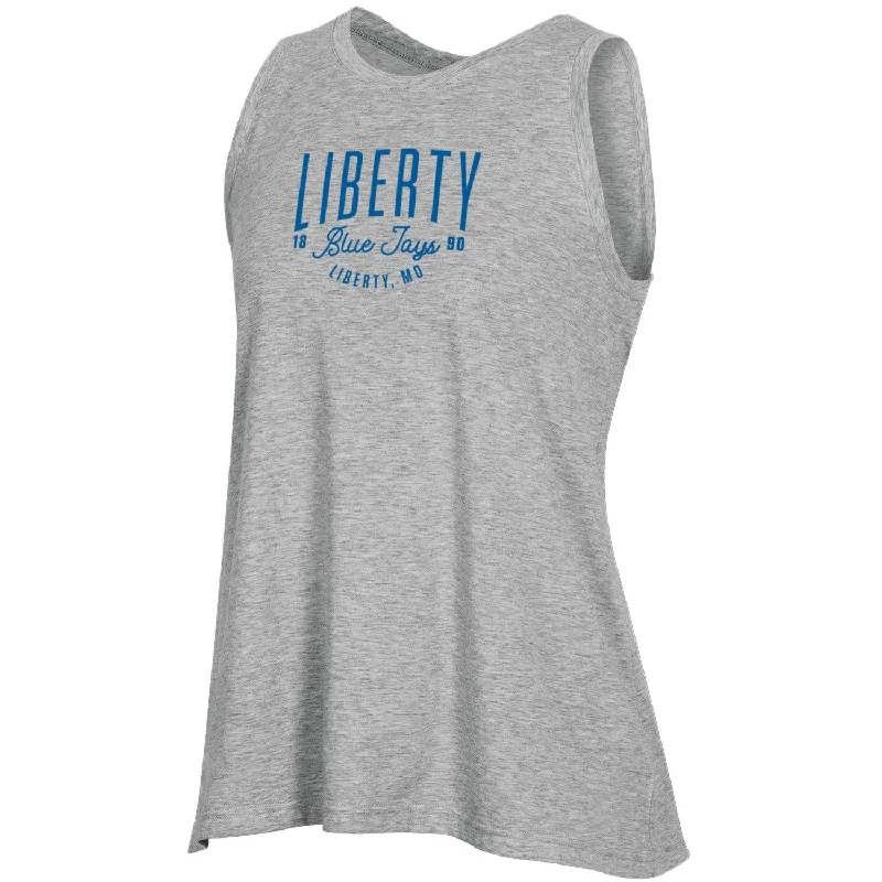 Liberty Blue Jay High School Women Tank Top by Champion modal blend tank