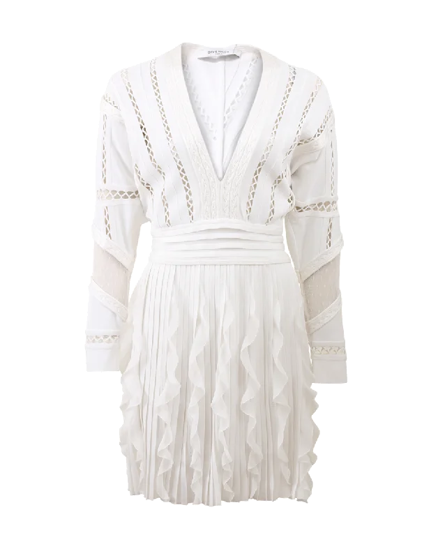 Lace Knit Dress Bodycon Club Sequined