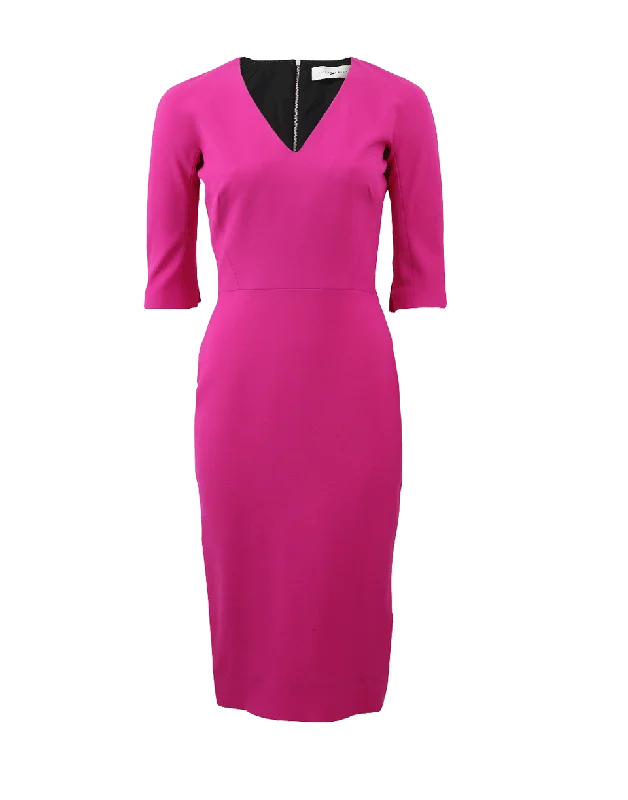 Three-Quarter Fitted Dress Tunics Luxurious high-end