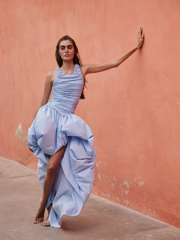 La Trilla Dress | Sky Blue Tunics Brand named