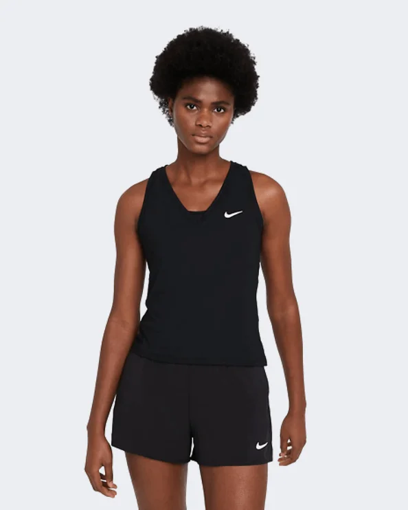Nike  Court Victory Women Tennis Tank Black long tank top
