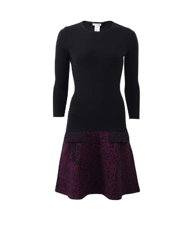 Wool Full Bottom Dress Tunics Stylish modern