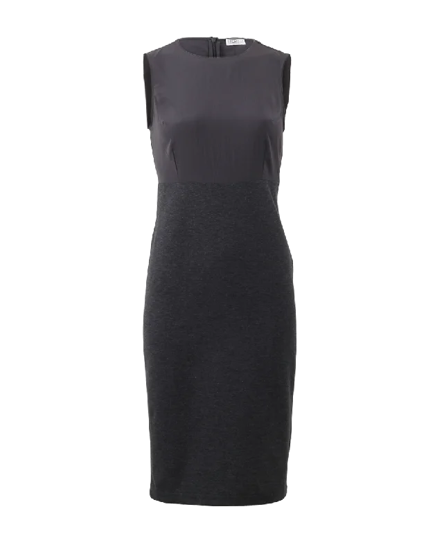 Silk Top Jersey Skirt Dress Tunics Wedding white
