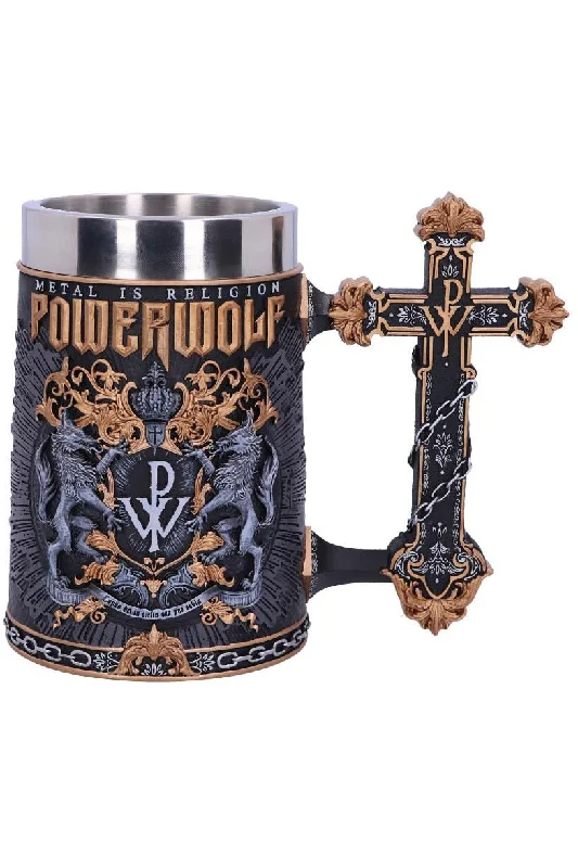 Powerwolf Metal is Religion Tankard coral tank top