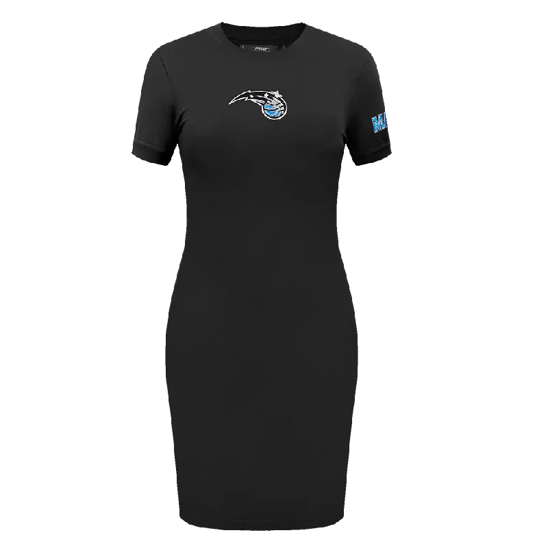 NBA ORLANDO MAGIC CLASSIC WOMEN'S BODY CON DRESS (BLACK) Tunics Sophisticated sleek