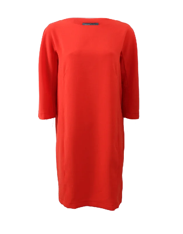 Boatneck Sheath Dress Tunics Modern contemporary