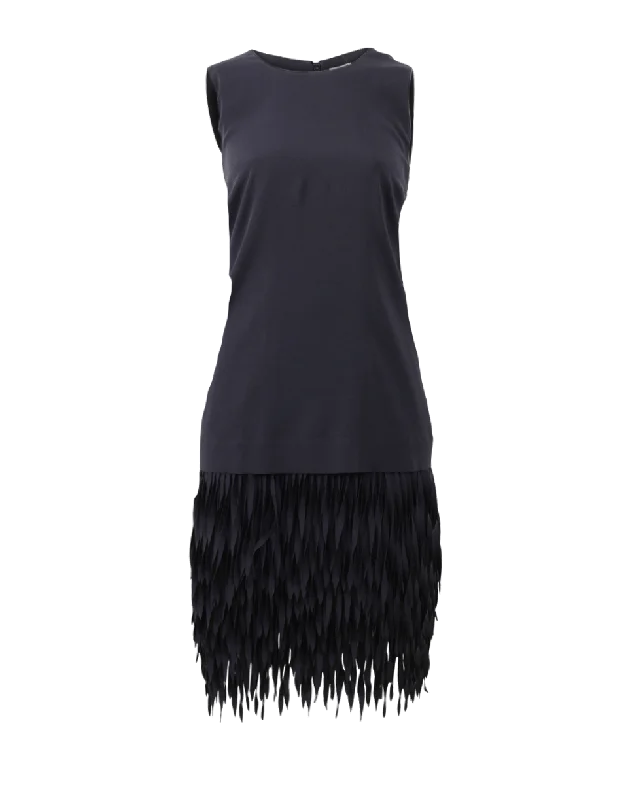 Fringe Hem Dress Tunics Essential wardrobe