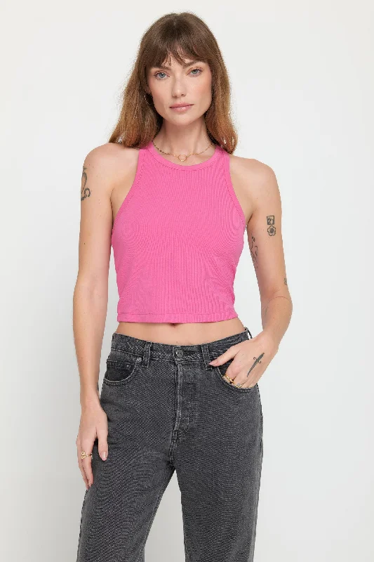 Tori Rib Tank cotton tank top