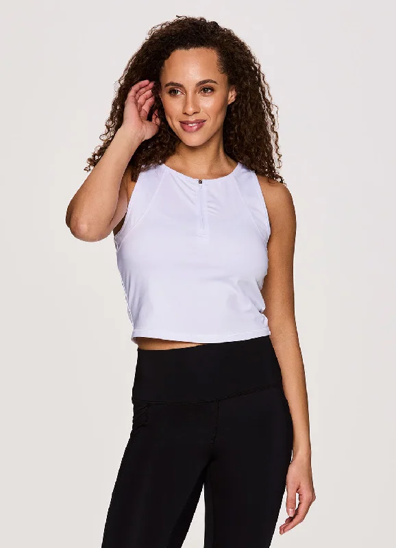 Prime 1/4 Zip Tank seamless tank top