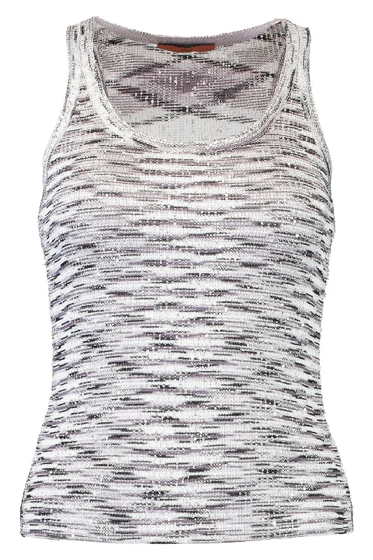 Scoop Neck Tank flexible tank top