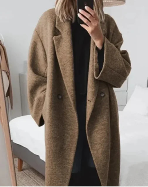 Women'sMulti-colour  Multi-size Woolen Trench Coat winter Jacket Wool Jacket Cashmere Jacket Tweed Jacket