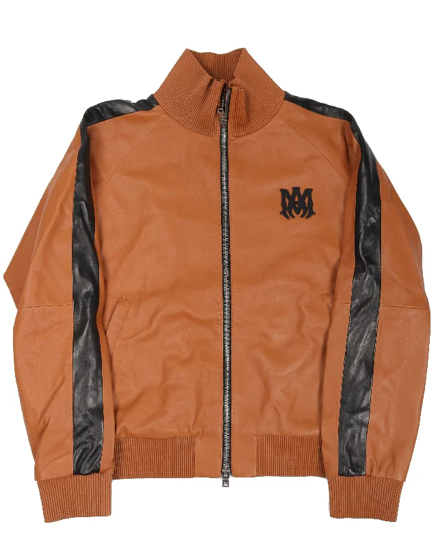 'MA' Zip Track Jacket Fitted Jacket Loose Jacket Oversized Jacket
