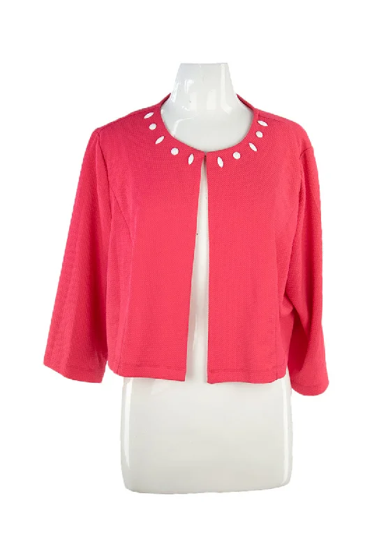 Perceptions Womans Jacket Welt Pockets Slit Pockets Flap Pockets