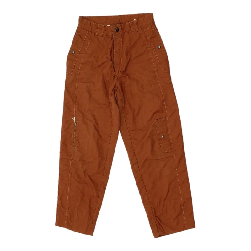 Mash Womens Brown Cargo Pants | Vintage High End Luxury Designer Trousers VTG Trousers Favorite Customer