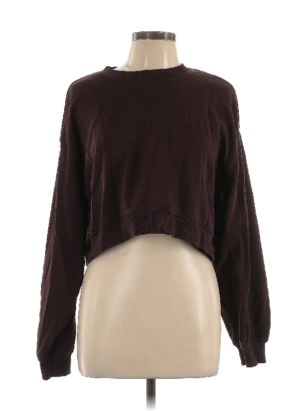 Pullover Sweater Tapered Sleeve Pullover