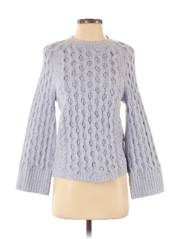 Pullover Sweater Bishop Sleeve Elegant