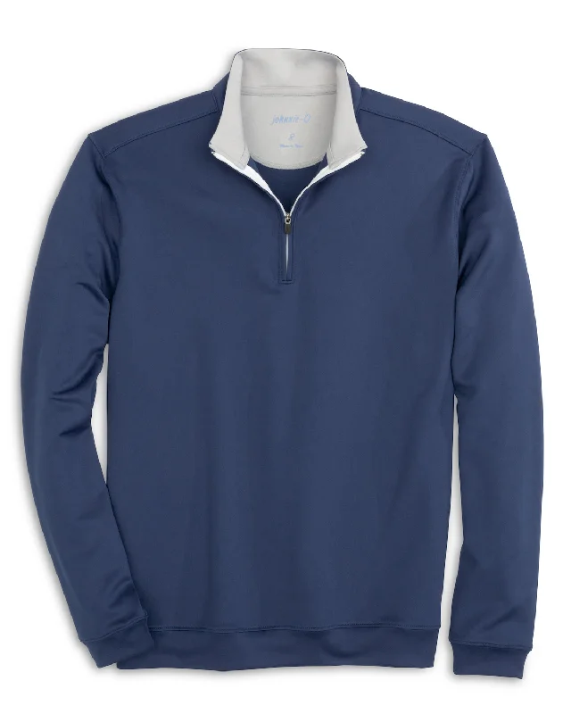 johnnie-O - Women's Diaz PREP-FORMACE 1/4 Zip Pullover Slim Sleeve Pullover