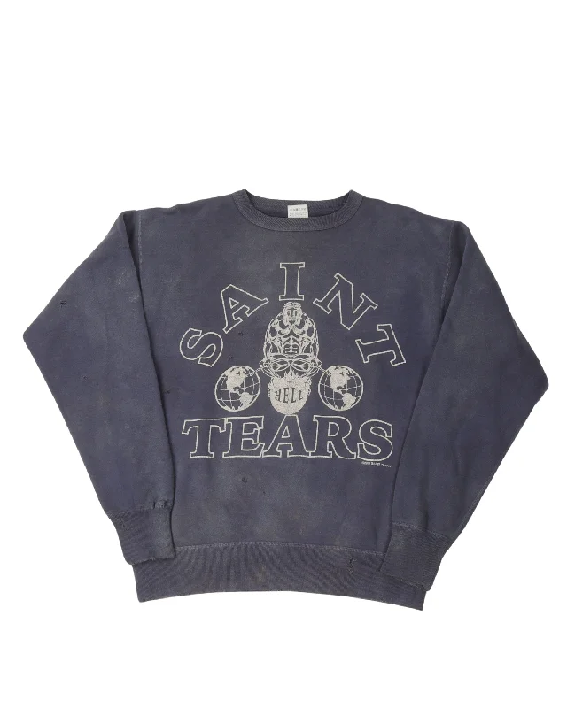 Denim Tears Sweatshirt Hoodie with Slit Hem Functional Movement