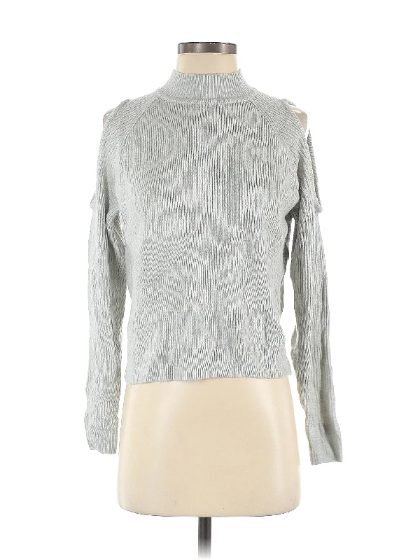 Turtleneck Sweater Stretchy Elastic Breathable