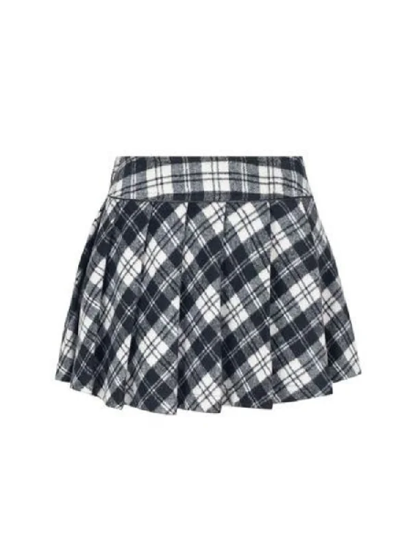 Black × white (skirt)【presale】